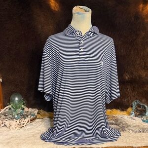 Men's Striped Polo Shirt XL (4000)
